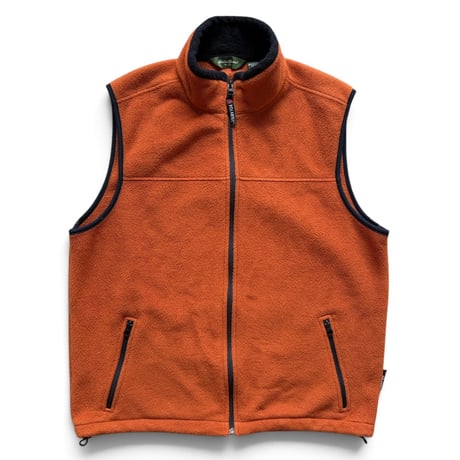 Eddie Bauer / POLARTEC Fleece Vest / Orange L / Used