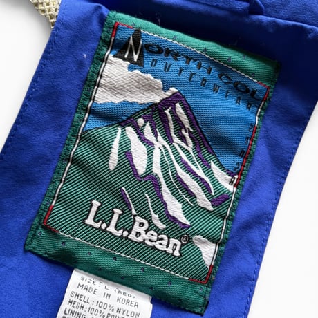 Made in USA / 90's L.L.Bean / North Col. Gore-tex Nylon Jacket / Forest L / Used
