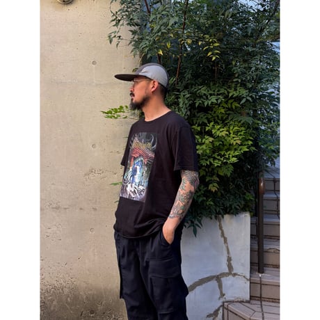 呪術廻戦 Tee / Black XL / Used