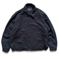 Gary Player / Fake Suede Jacket / Black XL / Used
