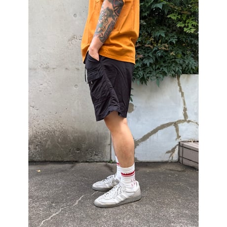 Eddie Bauer / Nylon Active Shorts / Black L / Used