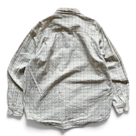 80's ORVIS / Plaid Field Shirt / L / Used