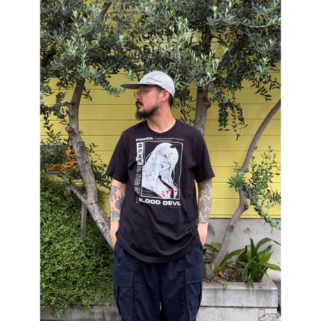 チェンソーマン パワー Tee / Black XL / Used
