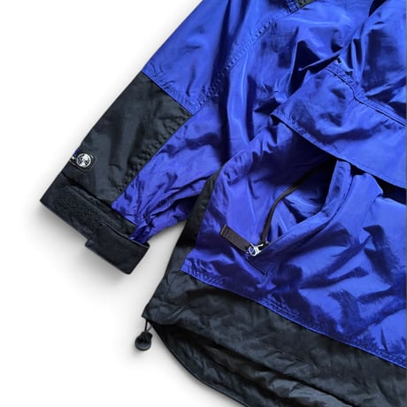 90's EBTEK / Nylon Pullover / Navy M / Used