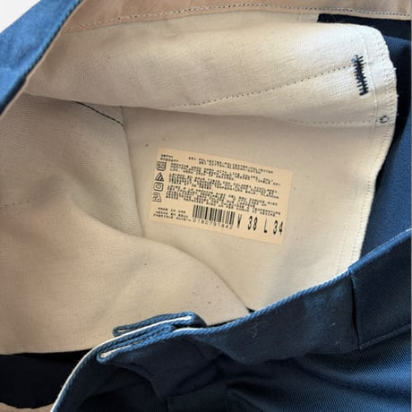 Made in USA / Dickies / Work Pant Length Custom / Navy 38 / Used