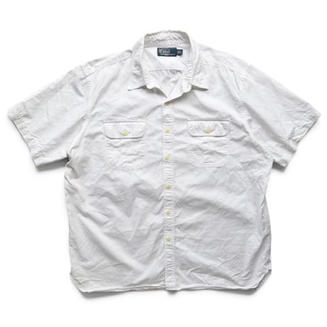 Polo by Ralph Lauren / Cotton Field Shirt / White XL / Used