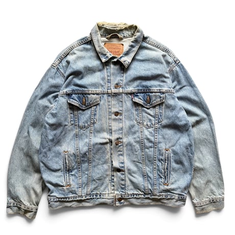 Made in USA / 90's Levi's / Denim Jacket / Indigo XL / Used