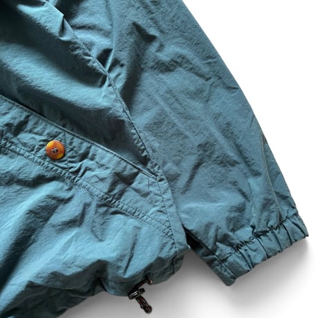 90's Columbia / Buttoned Nylon Anorak / Forest M相当 / Used