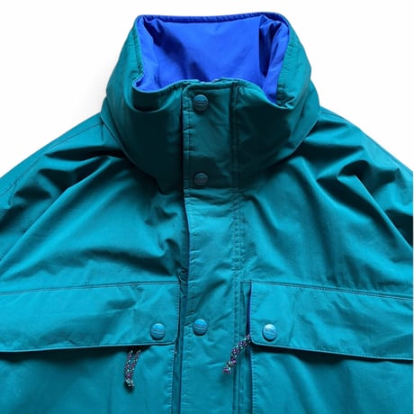 Made in USA / 90's L.L.Bean / North Col. Gore-tex Nylon Jacket / Forest L / Used