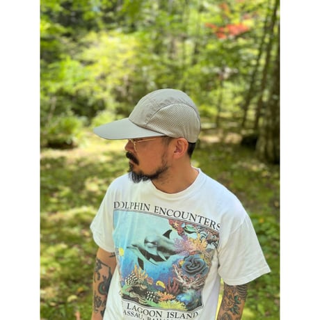 Color at Against Originals / Rip Stop Nylon Long-Bill Cap / Lt.Grey