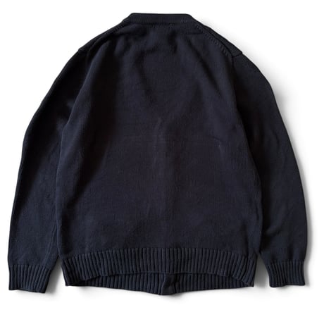 L.L.Bean / Cotton Cardigan / Black M / Used