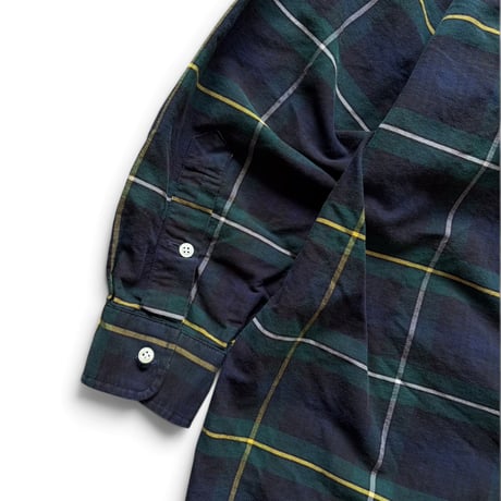 Ralph Lauren / "BIG SHIRT" Plaid B.D.Shirt / L / Used