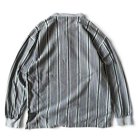 90's Eddie Bauer / Henley Neck LS / L / Used