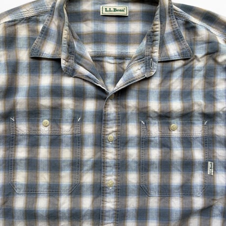 90's L.L.Bean / Plaid Field Shirt / XL / Used