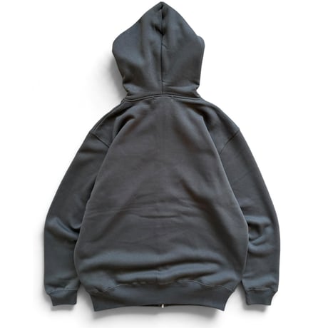 Color at Against Originals /  Mood Full Zip Hoodie / charcoal