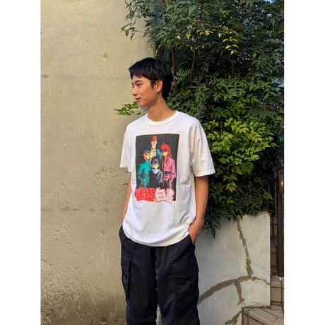 幽遊白書 Tee / White L / Used
