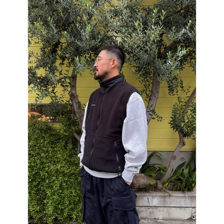 00's Columbia / Fleece Vest / Black L / Used