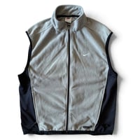 90's Nike / Fleece Vest / Stone XL / Used
