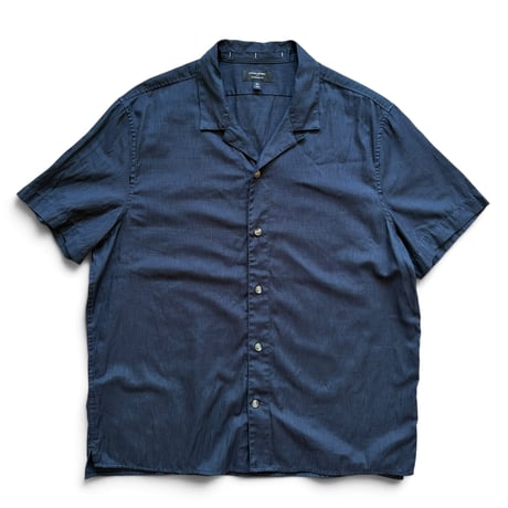 BANANA REPUBLIC / Open Collared Shirt / Black XL / Used
