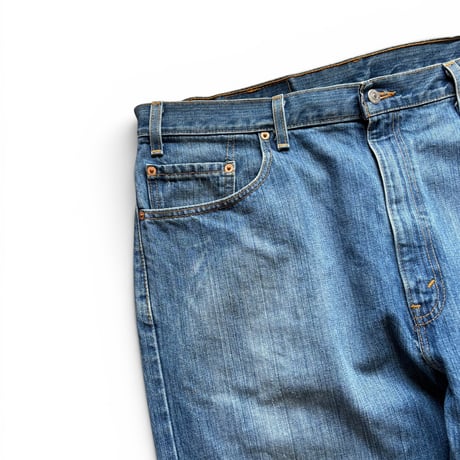 Made in USA / Levi's / 505 Denim Pants Length Custom / Indigo 40 / Used