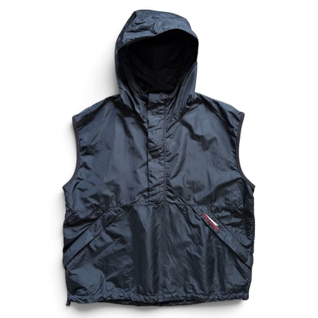 90's POLO SPORT / Nylon Vest / Black XL / Used