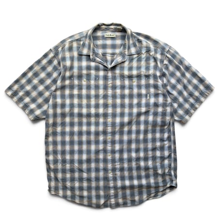 90's L.L.Bean / Plaid Field Shirt / XL / Used