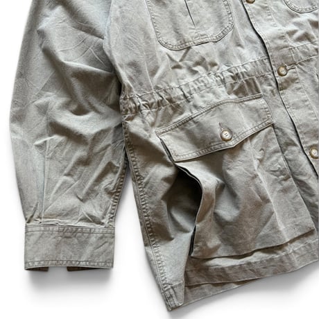 90's ORVIS / Cotton Field Jacket / Khaki XL / Used