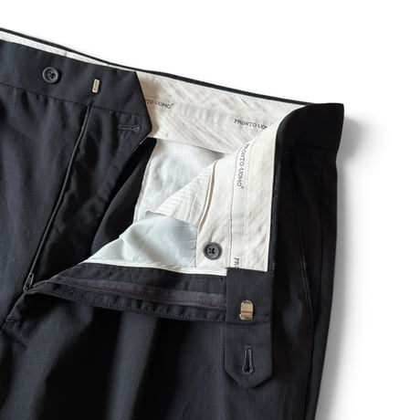 PRONT•UOMO / 2Tack Wool Slacks / Black 36 / Used