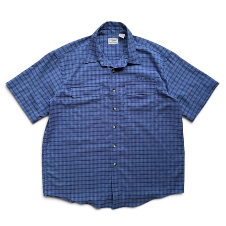 00's L.L.Bean / Plaid Field Shirt / XL / Used
