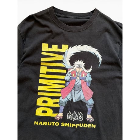 NARUTO / 自来也 Tee / Black M相当 / Used