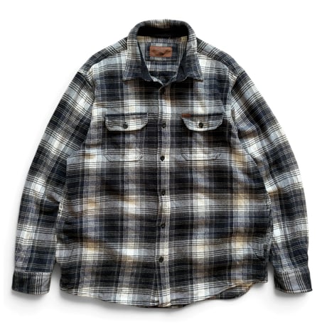 ORVIS / Heavy Cotton Flannel Shirt / XL / Used