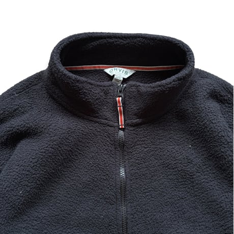 ORVIS / Full Zip Fleece / Black L / Used