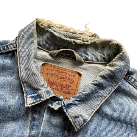 Made in USA / 90's Levi's / Denim Jacket / Indigo XL / Used