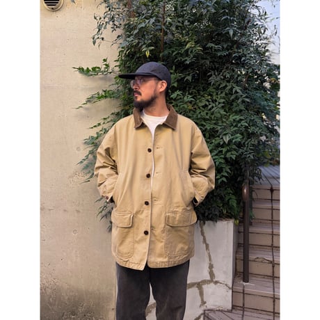 00's L.L.Bean / Field Coat / Beige XL / Used