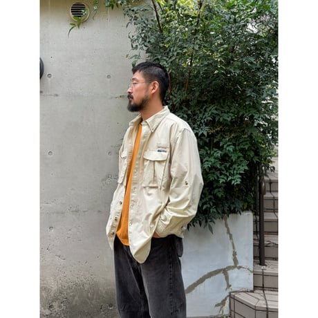 ExOFFICIO / Field Shirt / Lt.Beige XL / Used