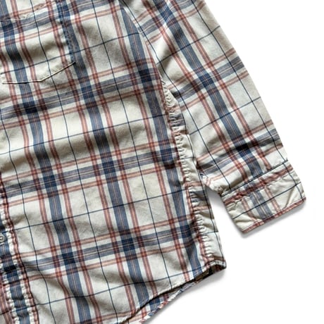 80'S REI / Plaid Field Shirt / M相当 / Used