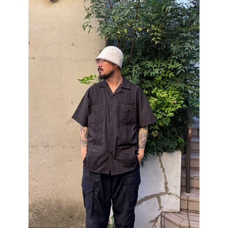 Maximos USA Yucatan / Cuba Shirt / Black L / Dead Stock