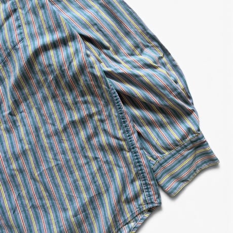 90's GAP / Striped B.D.Shirt / XL / Used
