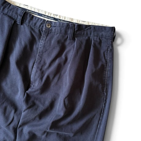 Polo by Ralph Lauren / "ANDREW"2Tuck Chino Length Custom / Navy 36 / Used