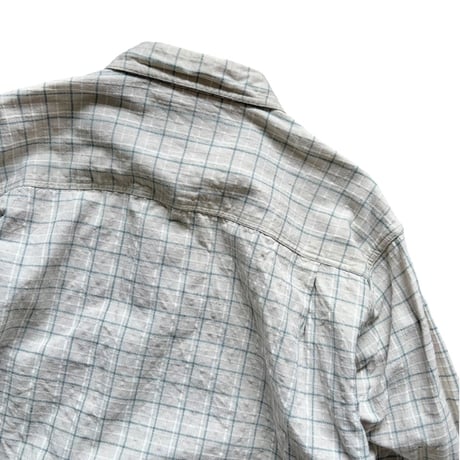 80's ORVIS / Plaid Field Shirt / L / Used