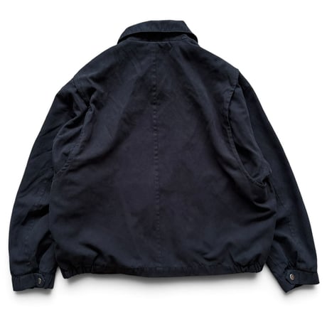 Gary Player / Fake Suede Jacket / Black XL / Used