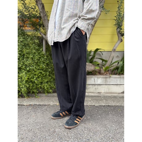 PRONT•UOMO / 2Tack Wool Slacks / Black 36 / Used