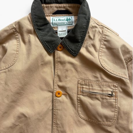 00's L.L.Bean / Field Coat / Beige L / Used