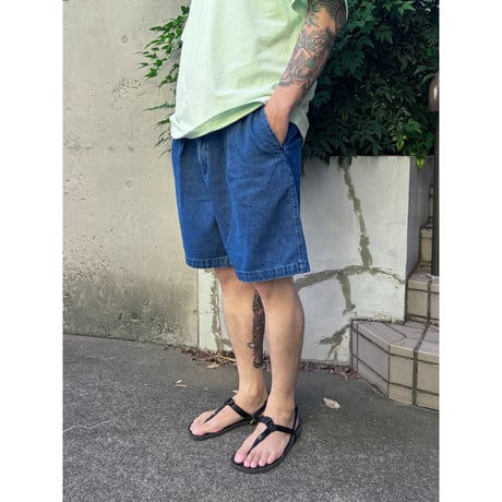 DOCKERS / 2Tuck Denim Shorts / Indigo 36 / Used