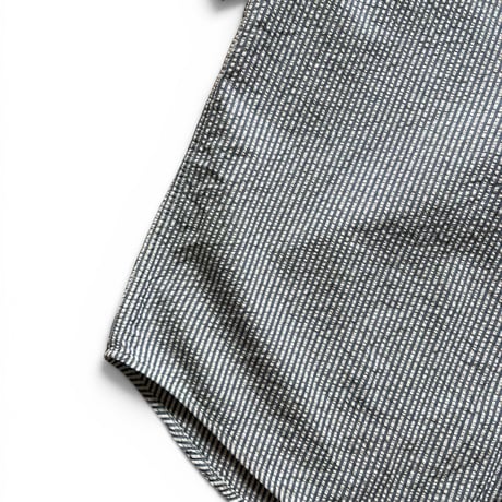 80-90's GAP / Striped Seersucker B.D.Shirt / L / Used