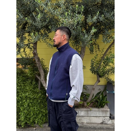 Made in USA / 1999's Patagonia / Fleece Vest / Navy XL / Used