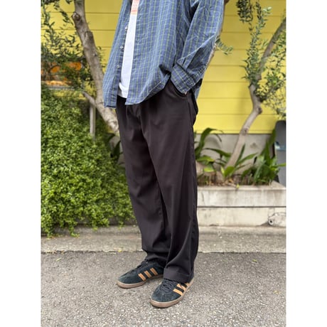 GEORGE / 2Tuck Slacks / Black 36 / Used