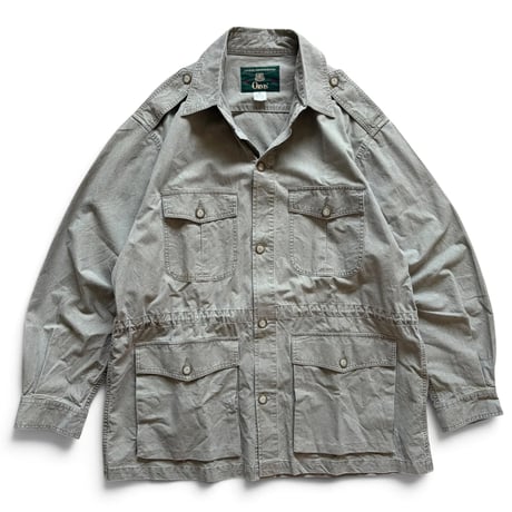 90's ORVIS / Cotton Field Jacket / Khaki XL / Used
