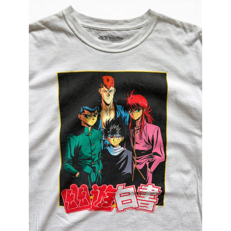 幽遊白書 Tee / White L / Used