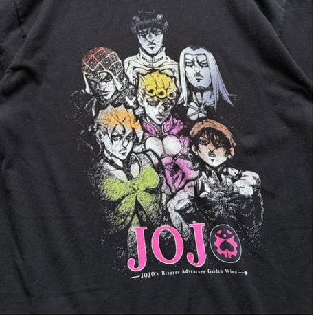 ジョジョの奇妙な冒険第5部 Tee / Black XL / Used